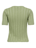 Beauty top lichtgroen, beige of donkerblauw