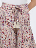 Gaby wide pant paisley