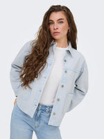 Noma jean jacket khaki, lichtblauw of ecru