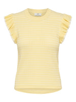 Carice frill top double cream