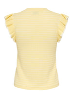 Carice frill top double cream