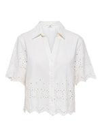 Marina shirt blauw of wit