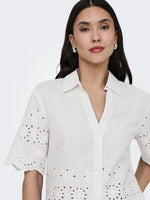 Marina shirt blauw of wit