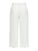Marina ankle pant blauw of wit