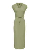 Sonal dress lurex lichtgroen of beige