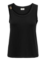 Uffa top beige, bruin of zwart