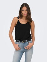 Uffa top beige, bruin of zwart