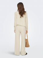 Say linnen wide pant oatmeal
