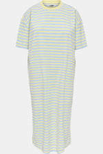 Terry dress spons lichtblauw