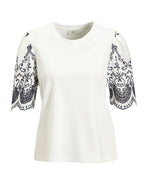Oma broderie anglaise top (3 kleuren)