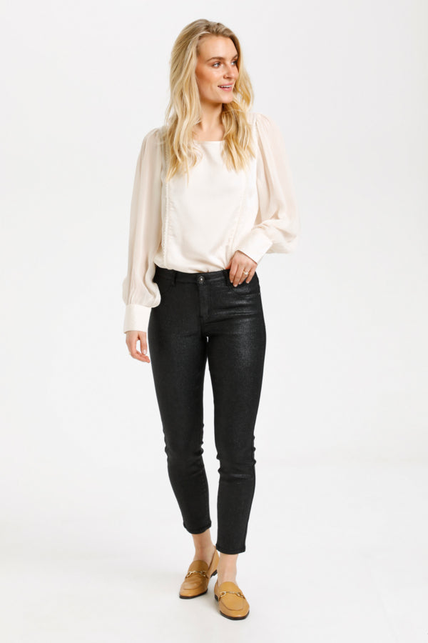 Kelly pant black glitter