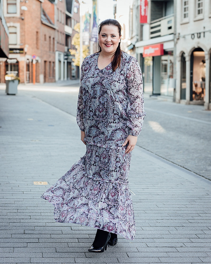 Jacobe dress blue bohemian